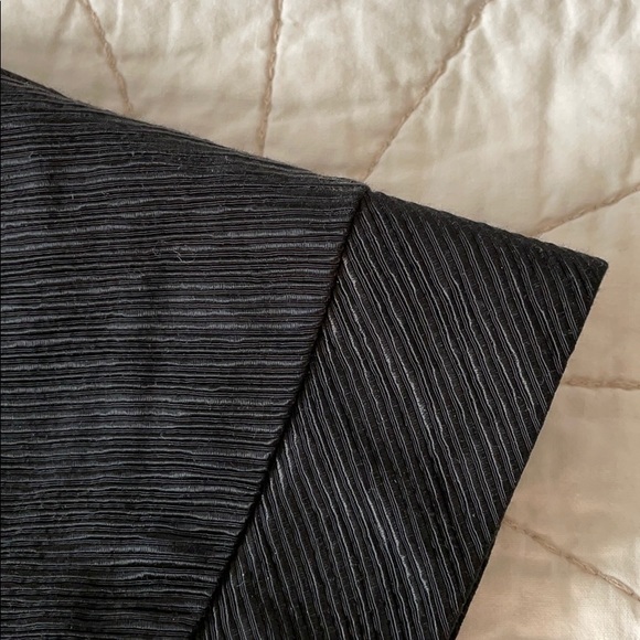 Eileen Fisher black silk jacket, sz S - Picture 6 of 7